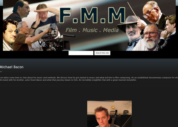 film music media interview